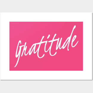 Gratitude | Thankful | mothers day gift Posters and Art